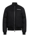 Dsquared2 Man Jacket Black Size 44 Polyamide In Black
