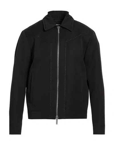 Dsquared2 Man Jacket Black Size 44 Virgin Wool