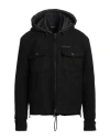 Dsquared2 Hybird Sport Kaban Puffer Jacket In Black