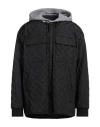Dsquared2 Man Jacket Black Size L Polyamide In Black