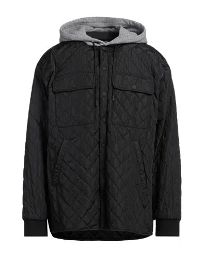 Dsquared2 Man Jacket Black Size L Polyamide