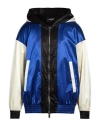 Dsquared2 Man Jacket Blue Size 38 Cotton, Viscose, Elastane In Blue
