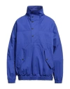 Dsquared2 Man Jacket Bright Blue Size M Cotton, Elastane In Blue