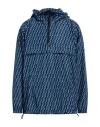 Dsquared2 Man Jacket Blue Size L Polyester In Blue