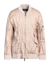 Dsquared2 Man Jacket Blush Size 42 Cotton, Metallic Fiber