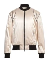 Dsquared2 Piped-trim Satin Bomber Jacket In White