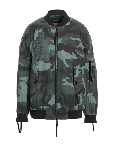 Dsquared2 Jackets In Green