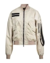 Dsquared2 Man Jacket Grey Size 42 Polyamide In Neutral