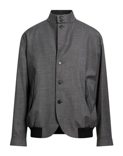 Dsquared2 Man Jacket Grey Size 44 Virgin Wool In Gray