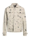 Dsquared2 Man Jacket Grey Size M Cotton