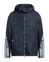 Dsquared2 Man Jacket Navy Size 40 Polyamide, Polyester