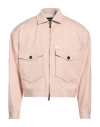 Dsquared2 Man Jacket Pink Size 44 Virgin Wool