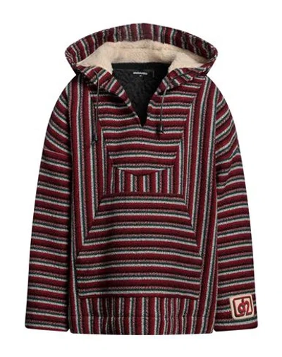 Dsquared2 Man Jacket Red Size 44 Virgin Wool