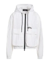 Dsquared2 Man Jacket White Size 36 Polyamide In White