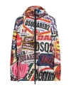 DSQUARED2 DSQUARED2 MAN JACKET WHITE SIZE L POLYESTER, POLYAMIDE