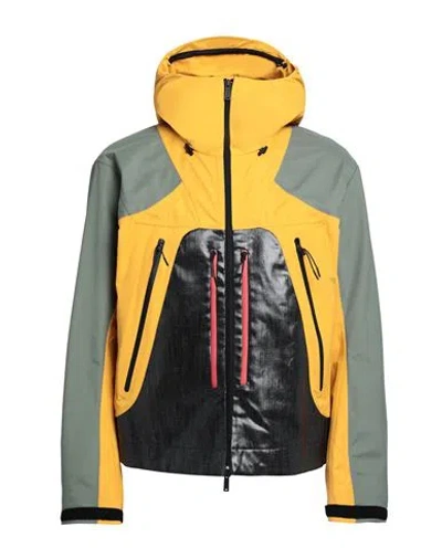 Dsquared2 Man Jacket Yellow Size 34 Polyamide