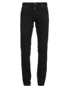 Dsquared2 Man Jeans Black Size 32 Cotton, Elastane