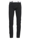 Dsquared2 Man Jeans Black Size 32 Cotton, Elastane In Black