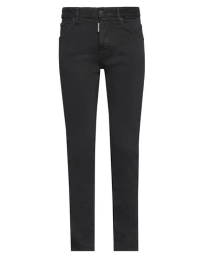 Dsquared2 Man Jeans Black Size 32 Cotton, Elastane