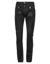 Dsquared2 Man Jeans Black Size 38 Cotton, Elastane In Black