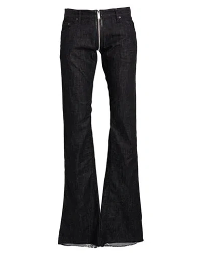 Dsquared2 Man Jeans Black Size 40 Cotton, Elastane In Blue
