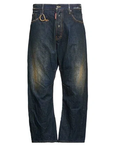 Dsquared2 Man Jeans Blue Size 28 Cotton