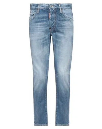 Dsquared2 Man Jeans Blue Size 30 Cotton