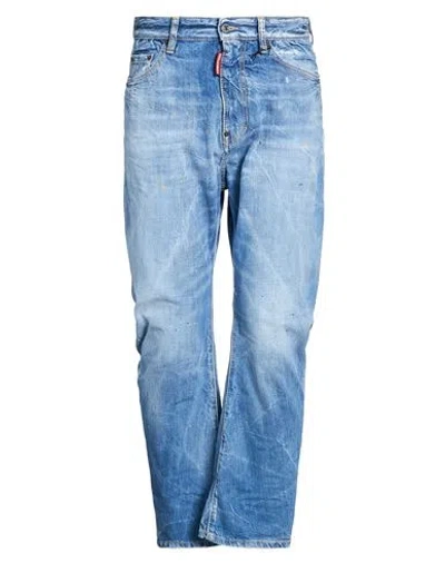 Dsquared2 Man Jeans Blue Size 30 Cotton