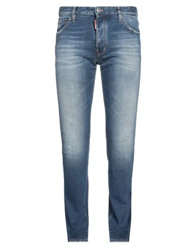 Dsquared2 Cool Guy Fit Cotton Denim Jeans In Navy