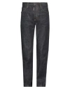 Dsquared2 Man Jeans Blue Size 32 Cotton, Calfskin