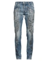 Dsquared2 Man Jeans Blue Size 32 Cotton, Elastane In Blue