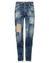Dsquared2 Man Jeans Blue Size 32 Cotton, Elastane In Blue