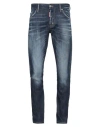 Dsquared2 'cool Guy' Blue Jeans With Logo Patch In Blue