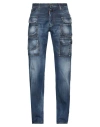 Dsquared2 Man Jeans Blue Size 34 Cotton, Elastane In Blue