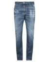 Dsquared2 Man Jeans Blue Size 36 Cotton, Polyester, Elastane In Blue
