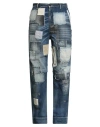 Dsquared2 Man Jeans Blue Size 36 Cotton, Elastane In Blue