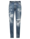 Dsquared2 Man Jeans Blue Size 38 Cotton In Blue