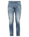Dsquared2 Man Jeans Blue Size 40 Cotton, Elastane In Blue