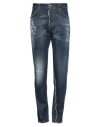 Dsquared2 Man Jeans Blue Size 38 Cotton, Elastane