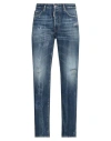 Dsquared2 Man Jeans Blue Size 40 Cotton In Blue