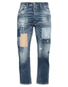 Dsquared2 Man Jeans Blue Size 40 Cotton, Elastane In Blue