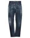 Dsquared2 Man Jeans Blue Size 40 Cotton, Elastane