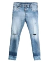 Dsquared2 Man Jeans Blue Size 40 Cotton, Elastane In Blue