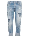 Dsquared2 Man Jeans Blue Size 38 Cotton, Elastane In Blue