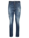 Dsquared2 Man Jeans Blue Size 38 Cotton, Elastane In Blue