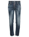 Dsquared2 Man Jeans Blue Size 40 Cotton, Elastane In Blue