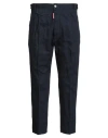 Dsquared2 Man Jeans Blue Size 40 Cotton, Metallic Fiber In Blue