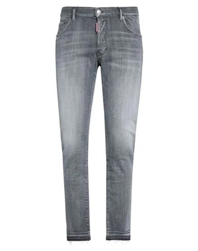 Dsquared2 Dsqua² Cotton Jeans & Men's Pant In Grey
