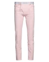 Dsquared2 Man Jeans Pink Size 26 Cotton, Elastane