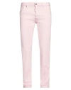 Dsquared2 Man Jeans Pink Size 32 Cotton, Elastane